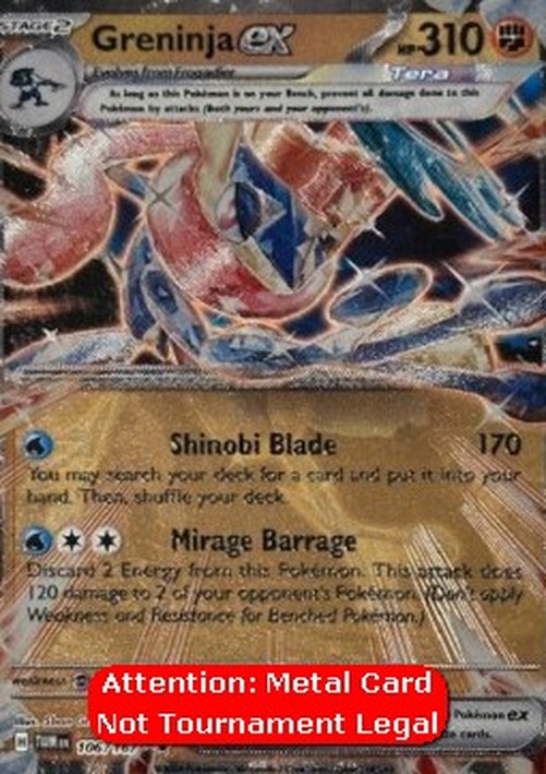 Pokemon Greninja ex (TWM 106)