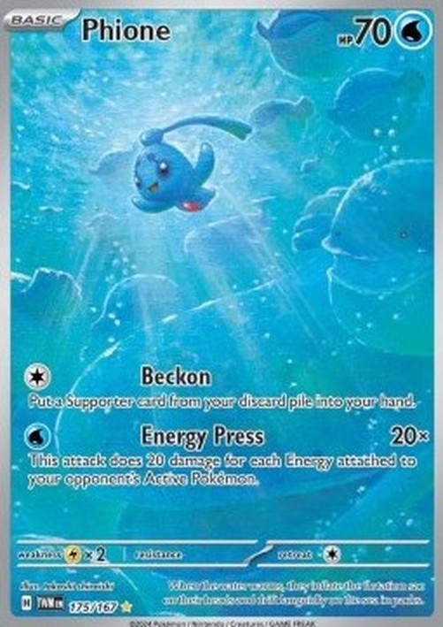 Pokemon Phione  (TWM 175)