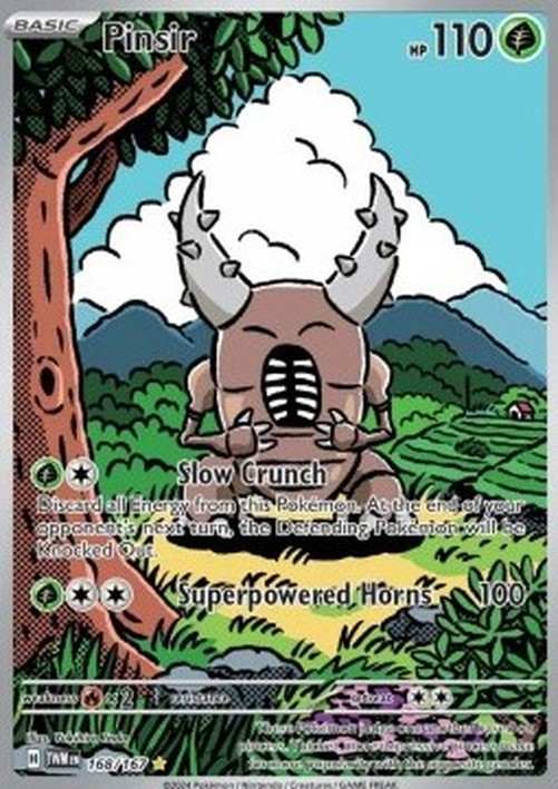 Pokemon Pinsir (TWM 168)