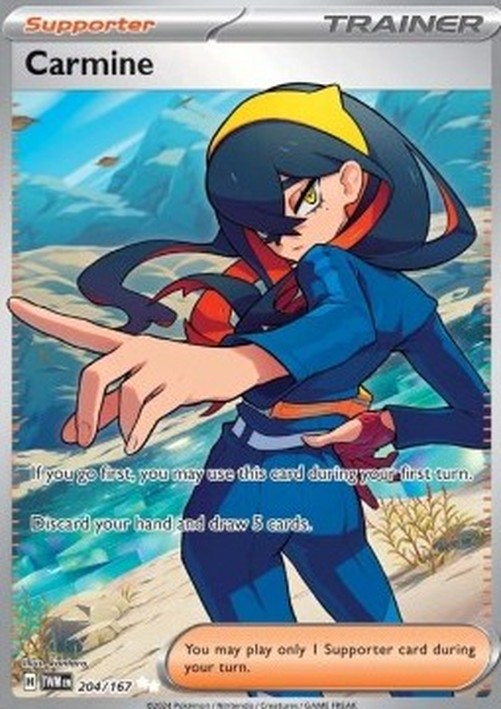 Pokemon Carmine (TWM 204)