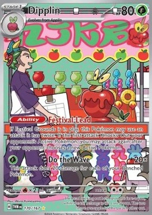 Pokemon Dipplin  (TWM 170)
