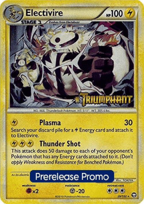 Pokemon Electivire (TM 20)