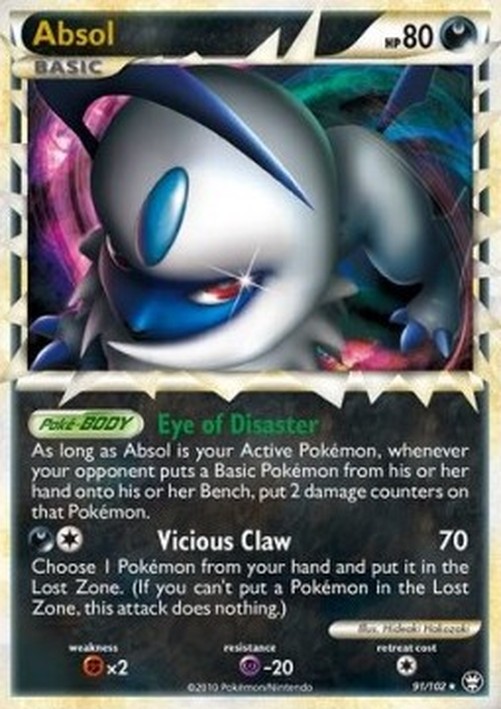 Pokemon Absol (TM 91)