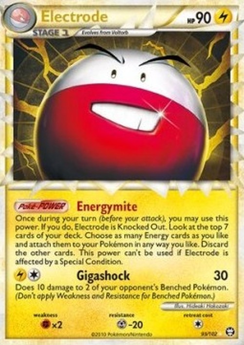 Pokemon Electrode  (TM 93)