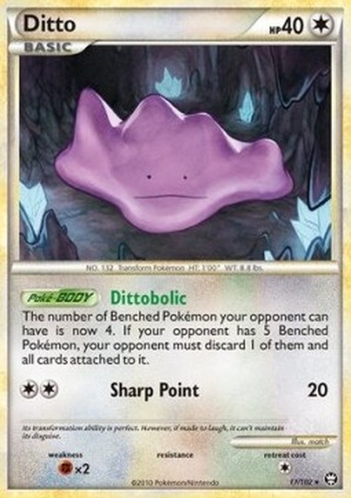 Pokemon Ditto (TM 17)