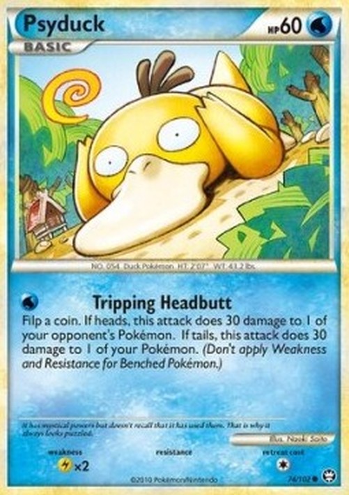 Pokemon Psyduck  (TM 74)