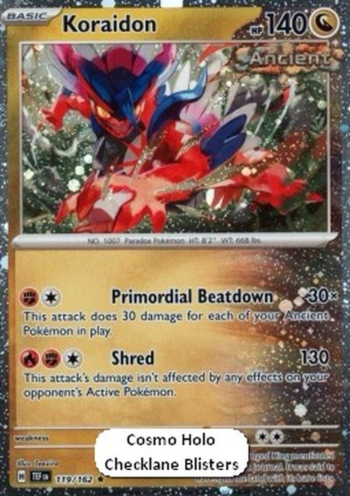 Pokemon Koraidon  (TEF 119)