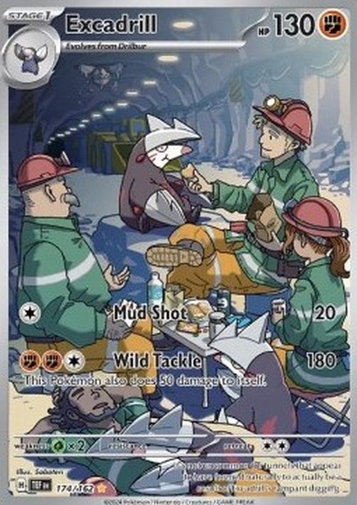 Pokemon Excadrill (TEF 174)