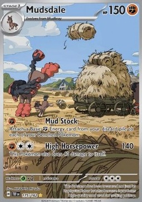 Pokemon Mudsdale  (TEF 175)