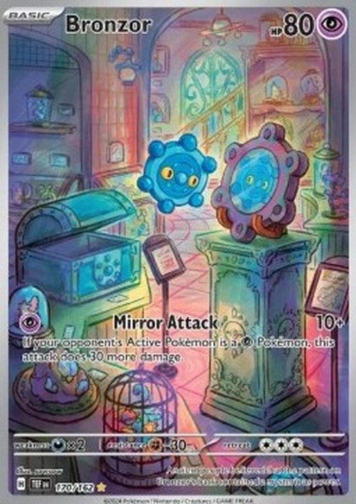 Pokemon Bronzor  (TEF 170)