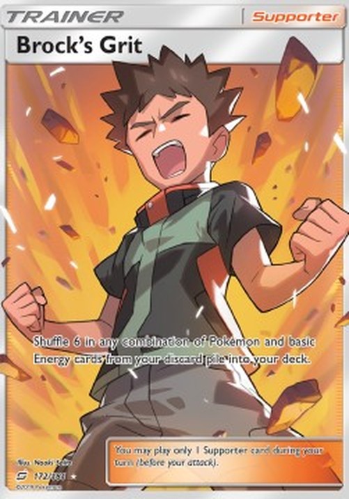 Pokemon Brock's Grit (TEU 172)