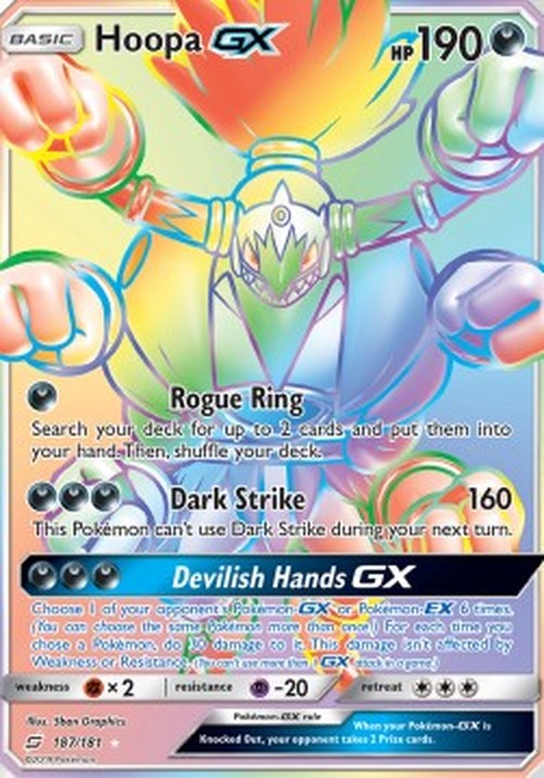 Pokemon Hoopa GX (TEU 187)