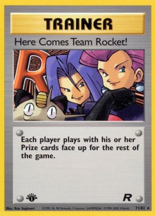 Pokemon Here Comes Team Rocket! (TR 71)