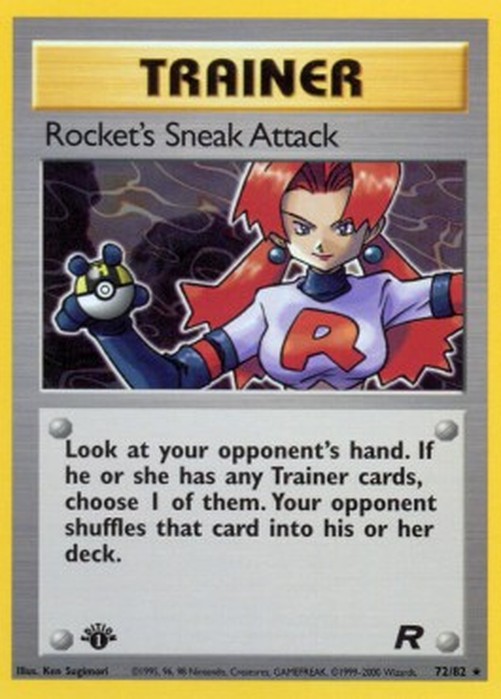 Pokemon Rocket's Sneak Attack (TR 72)