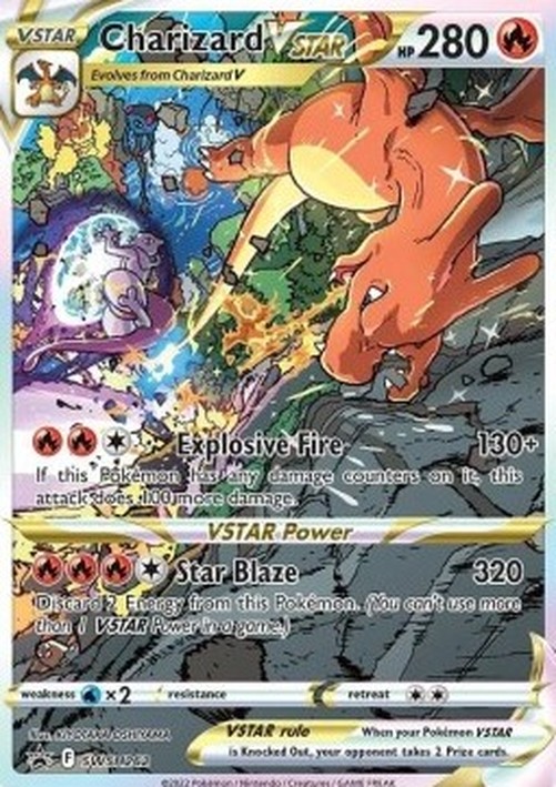 Pokemon Charizard VSTAR (SWSH 262)