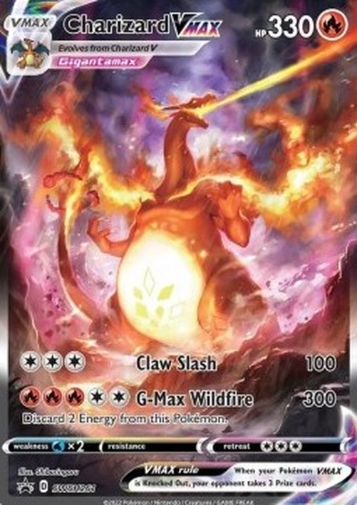 Pokemon Charizard VMAX (SWSH 261)