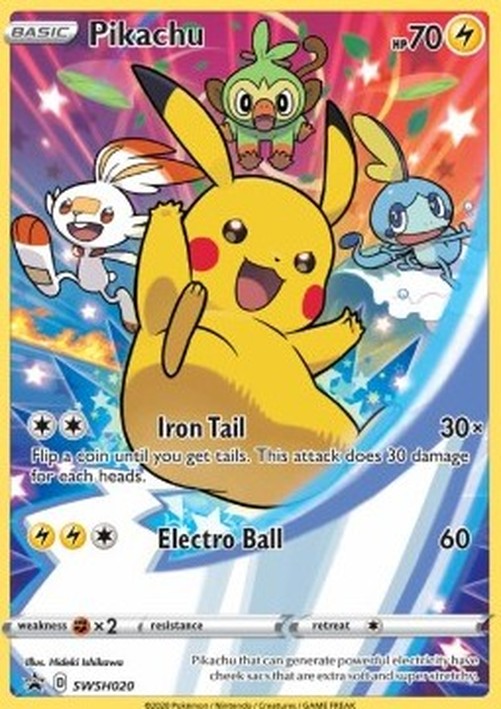 Pokemon Pikachu (SWSH 020)