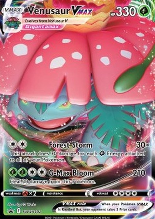 Pokemon Venusaur VMAX  (SWSH 102)