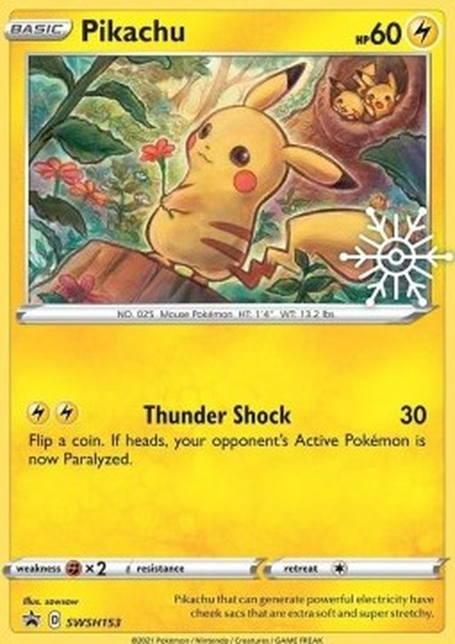 Pokemon Pikachu (SWSH 153)