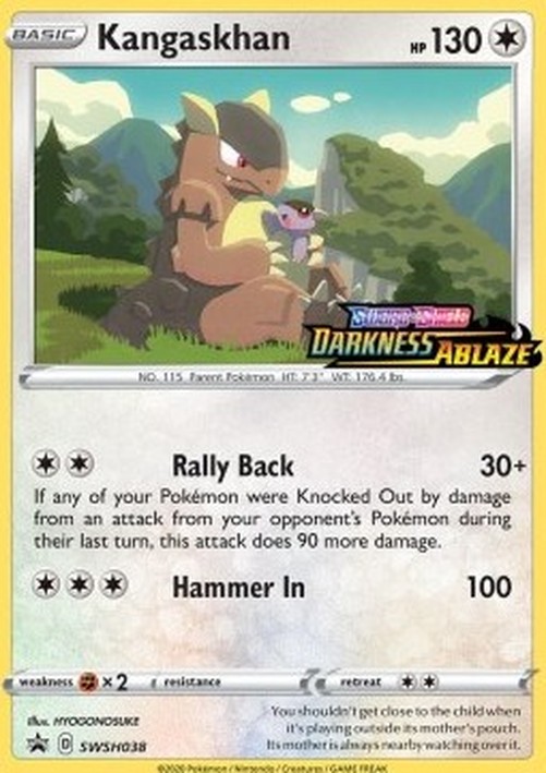 Pokemon Kangaskhan (SWSH 038)