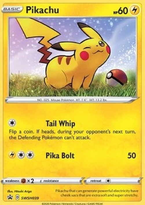 Pokemon Pikachu (SWSH 039)
