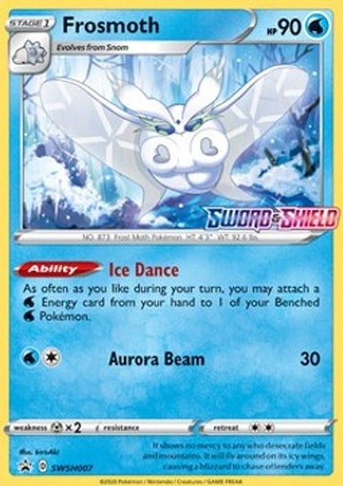 Pokemon Frosmoth  (SWSH 007)