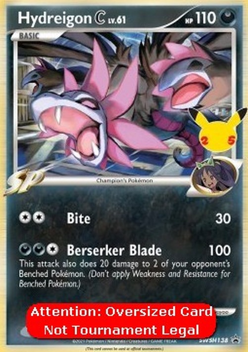 Pokemon Hydreigon [C] Lv.61  (SWSH 138)