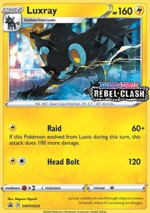 Pokemon Luxray  (SWSH 023)
