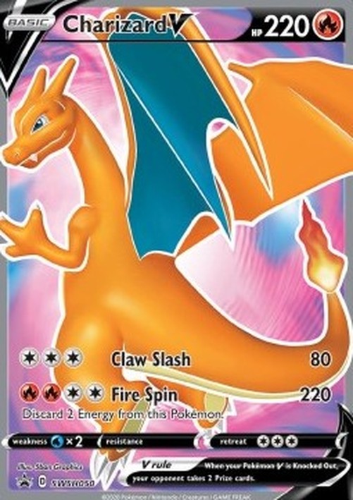 Pokemon Charizard V (SWSH 050)