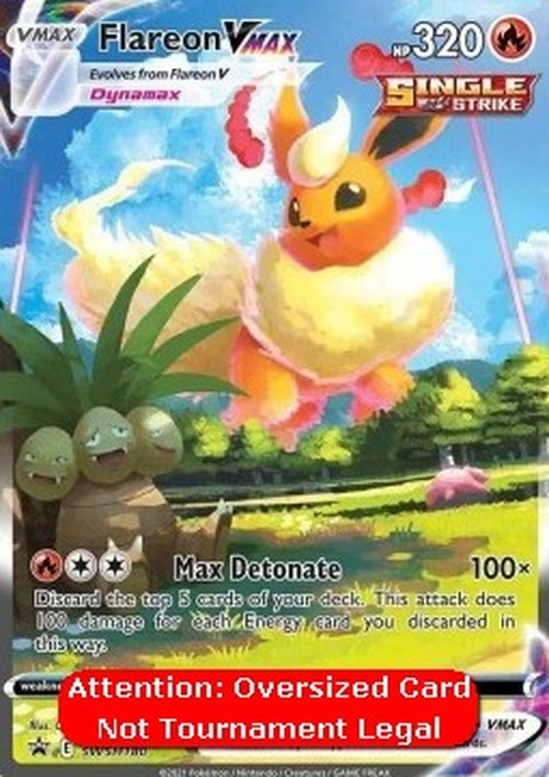 Pokemon Flareon VMAX (SWSH 180)