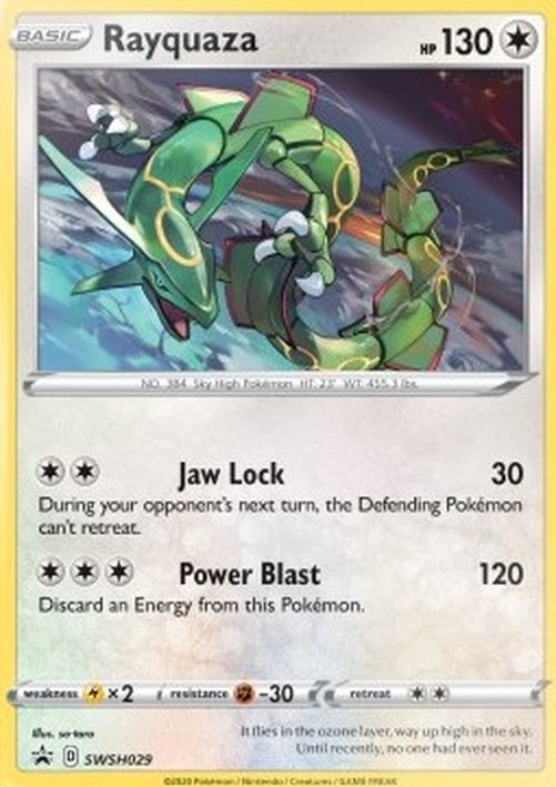 Pokemon Rayquaza  (SWSH 029)