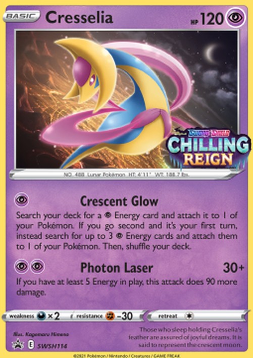 Pokemon Cresselia (SWSH 114)