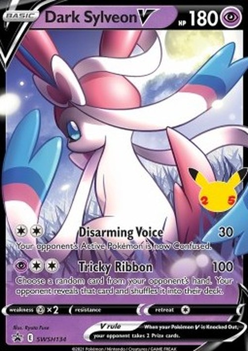 Pokemon Dark Sylveon V  (SWSH 134)