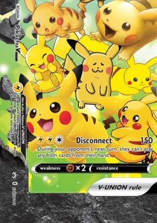 Pokemon Pikachu V-UNION  (SWSH 141)