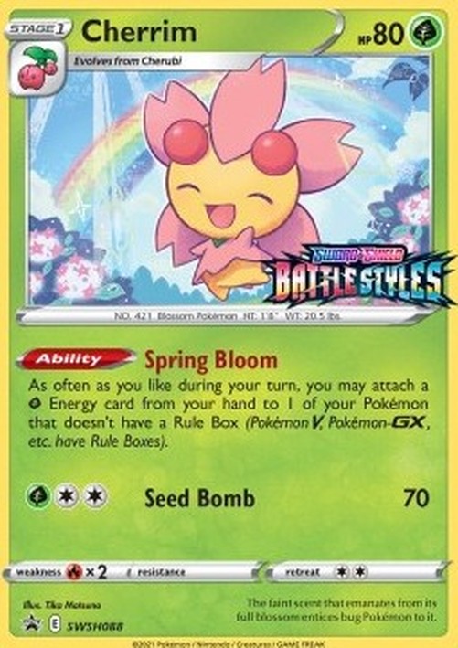 Pokemon Cherrim  (SWSH 088)
