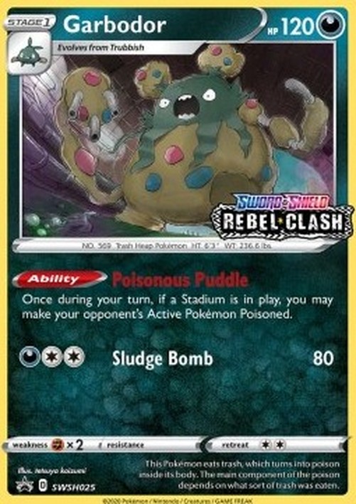 Pokemon Garbodor (SWSH 025)