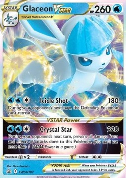 Pokemon Glaceon VSTAR (SWSH 197)
