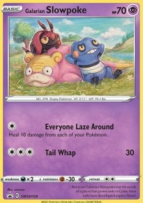 Pokemon Galarian Slowpoke  (SWSH 126)