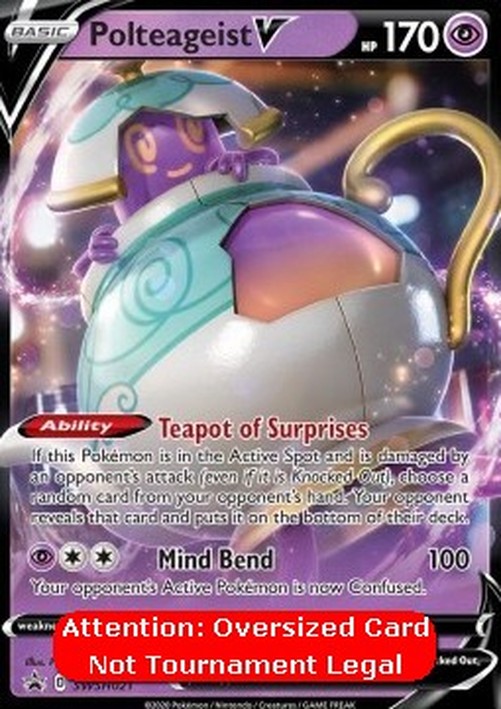 Pokemon Polteageist V  (SWSH 021)
