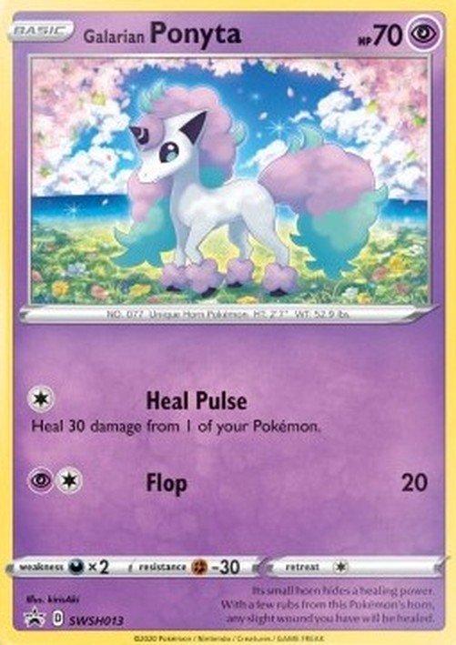 Pokemon Galarian Ponyta (SWSH 013)