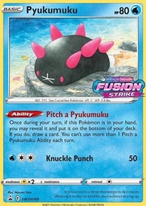 Pokemon Pyukumuku (SWSH 169)