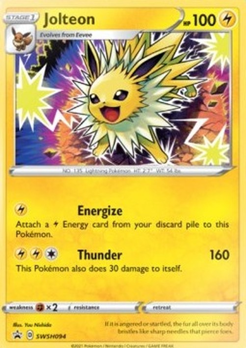 Pokemon Jolteon  (SWSH 094)