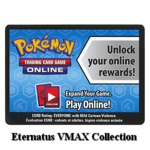 Pokemon Online Code Card (Eternatus VMAX Premium Collection) (PKMSSH)