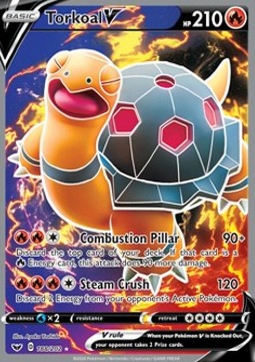 Pokemon Torkoal V  (SSH 188)