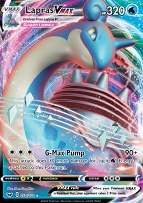 Pokemon Lapras VMAX  (SSH 50)