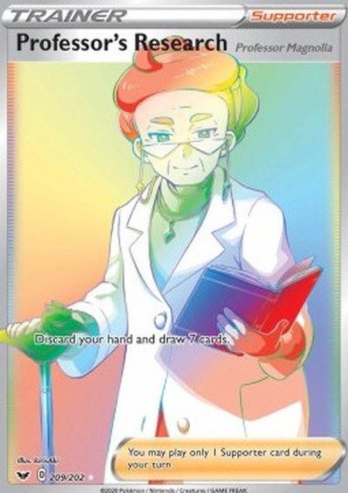 Pokemon Professor's Research - Professor Magnolia (SSH 209)