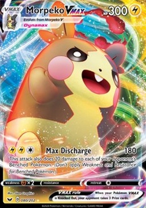 Pokemon Morpeko VMAX (SSH 80)