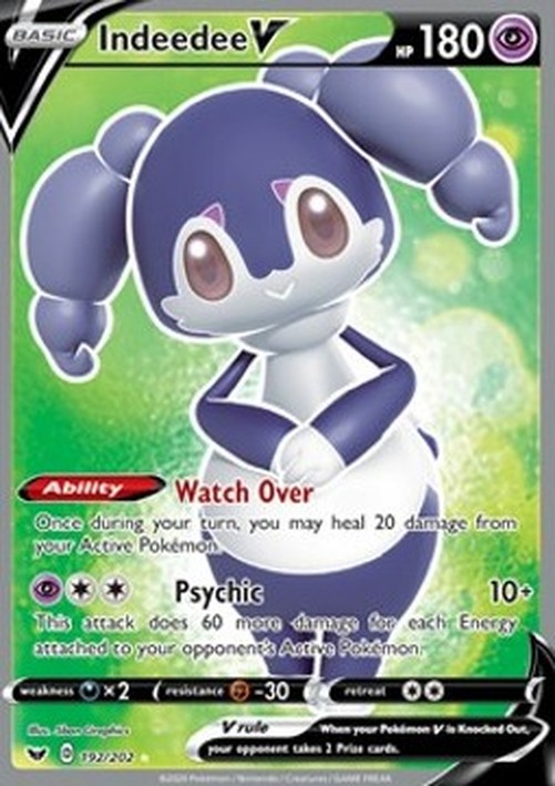 Pokemon Indeedee V  (SSH 192)