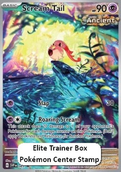 Pokemon Scream Tail (SVP 065)