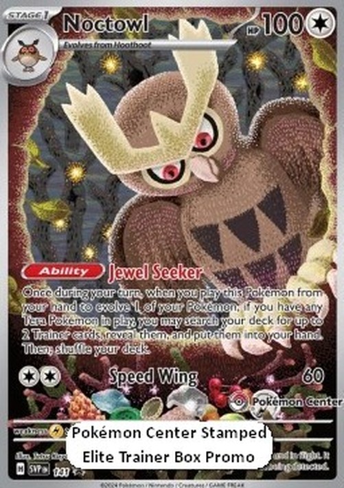 Pokemon Noctowl  (SVP 141)